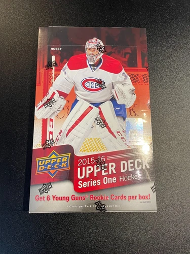 2015-16 UPPER DECK SERIES 1 SEALED HOBBY BOX  MCDAVID RC POSSIBLE