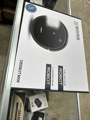 Ecovacs Deebot 500 Robotic Vacuum Cleaner - Black