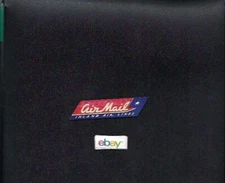 INLAND AIR LINES INC US AIR MAIL ART LETTER LABEL 1940'S