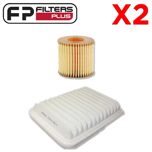 2 x WA5042 + WCO17 Fits Toyota Corolla ZRE182, ZRE152R, ZRE172R Oil & Fuel Kit
