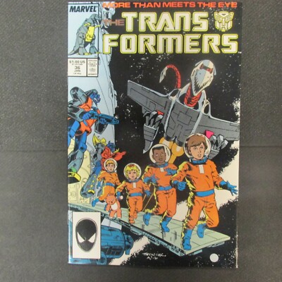 Marvel Comics THE TRANSFORMERS #36 (1987) Sky Lynx Spacehikers | eBay