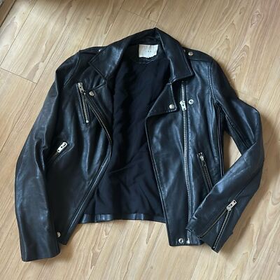 IRO TARA LEATHER JACKET