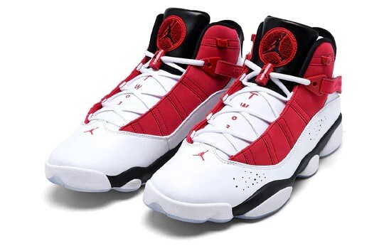 Nike Jordan 6 Rings White Carmine Men display picture 3