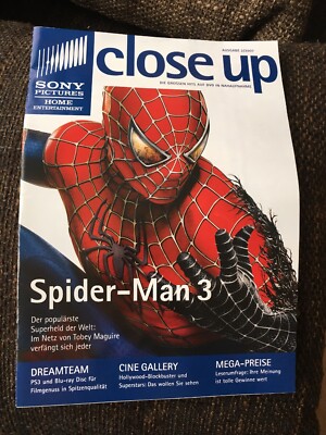 Close Up Ausgabe 2/2007 Sony Pictures Home Entertainment Cover Spider-Man 3