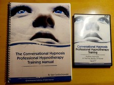Conversational Hypnosis & Professional Hypnotherapy Training  Manual+ Disc #1