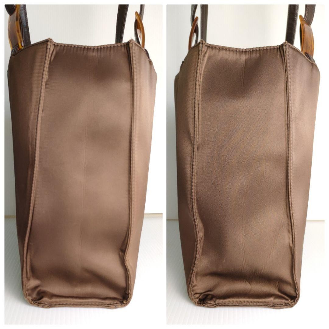 Borsa a tracolla Yves Saint Laurent in nylon con logo tote bag A4 borse da do...