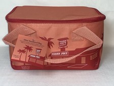 Trader Joes Mini Insulated Cooler Bag School Tote Peach Limited Edition 2025 NWT