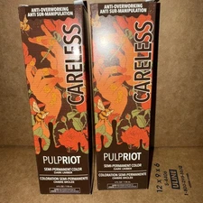 Pulp Riot CARELESS  (Dark Umber ) SemiPermanent  HairColor4oz- SET OF 2!!