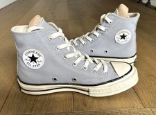 Converse Chuck 70 High Top Shoes Unisex Sz 4/6 Wolf Gray Canvas Sneakers 170552C