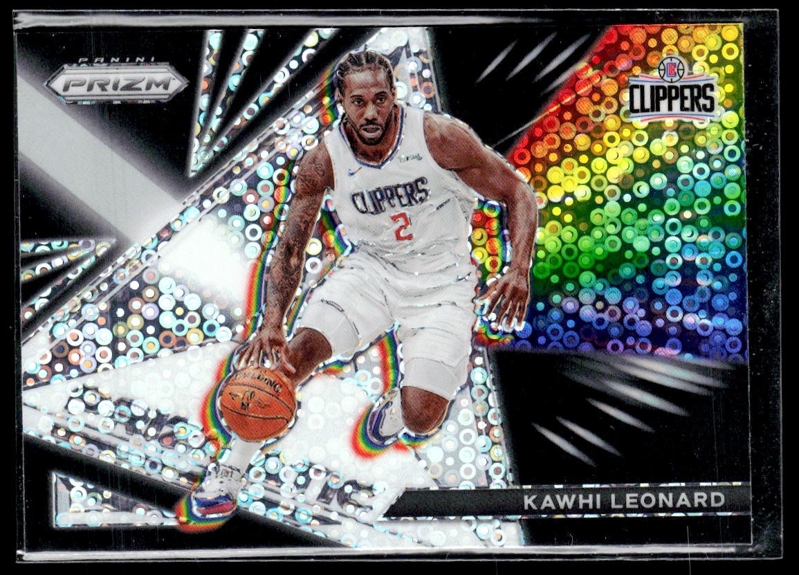 2021-22 Panini Prizm #6 Kawhi Leonard Prizmatic Fast Break
