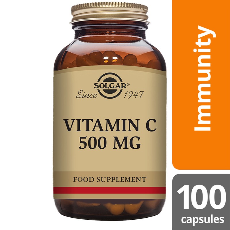Solgar Vitamin C 500Mg Vegetable Capsules 100 - Image 4