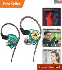 Wired Gaming Earbuds, Ak3file in Ear Monitors, Deep Bass Sound Wired Earbuds,...