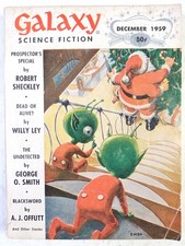 REVISTA GALAXIA VOL 18 #2 DICIEMBRE 1959. PHILIP K DICK A J OFFUTT SHECKLEY. ACPT