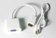 HDMI to VGA Adapter with Audio