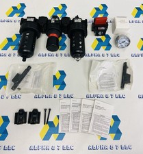 Parker 07B42A18A2BDB Prep-Air II Three Piece Close Nippled Pre-Assembled FRL