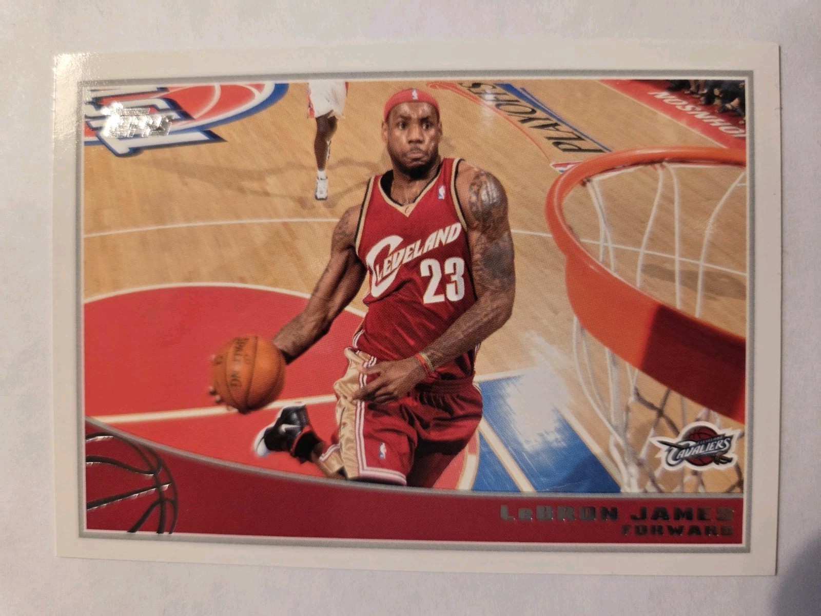 2009-10 Topps Lebron James  #42  NBA Basketball  Cleveland Cavaliers