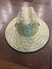 RARE Blizzard HearthStone Perils in Paradise Dev Team Straw Hat Adult