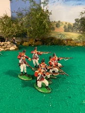 HAND PAINTED CUSTOM CONVERTED AWI BRITISH LIGHT INFANTRY