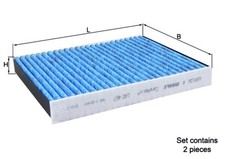 MAHLE Innenraumfilter CareMetix� LAO 467/S Aktivkohlefilter f�r BMW F04 E84 F03
