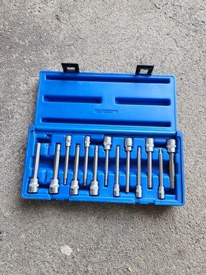 Cornwell Tools CBS1402SXL 14-piece extra-long SAE & Metric hex bit socket Set