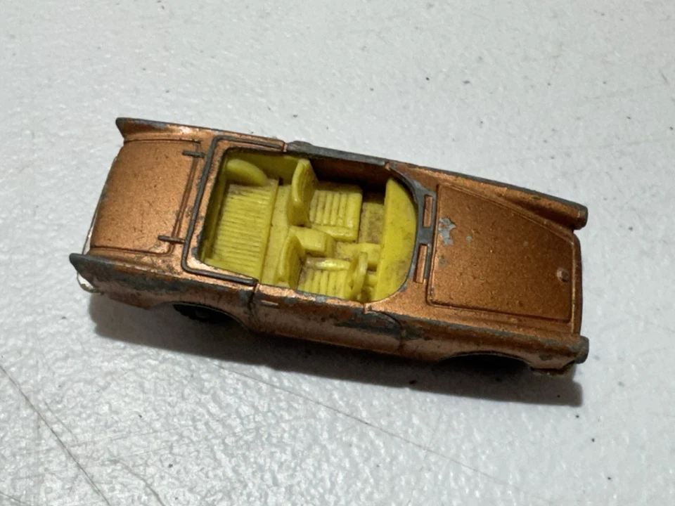 "HUSKY - COCHE CONVERTIBLE ALPINO SUNBEAM VINTAGE FUNDIDO A PRESIÓN 2,5"" - COLOR COBRE" Foto 2 de 4