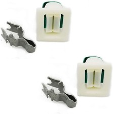 2 Pack Dryer Door Catch and Latch Kit for Maytag, Amana, Whirlpool, Frigidaire