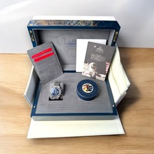 Omega Speedmaster Moonwatch Apollo 45th Anniversary Stainless Steel 42mm Blue 19