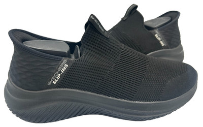 Skechers Men's Slip-Ins Ultra Flex 3.0 Right Away Shoes Black Wide Size:8 162A