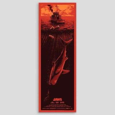 JAWS Mondo Siebdruck von Nicolas Delort (Nos4a2) LTD Auflage nur 100