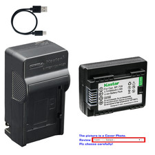 Kastar Battery AC  USB-C Charger for Canon VIXIA HF R82 R300 R400 HFR70 HFR80