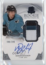 2020-21 Upper Deck The Cup Rookie 86/249 Maxim Letunov #129 Patch Auto 1n59
