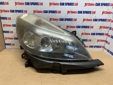 RENAULT CLIO MK3 PH1 2007 LADO DEL CONDUCTOR NEGRO INSERCIÓN LUZ HALÓGENA LÁMPARA DE CABEZA