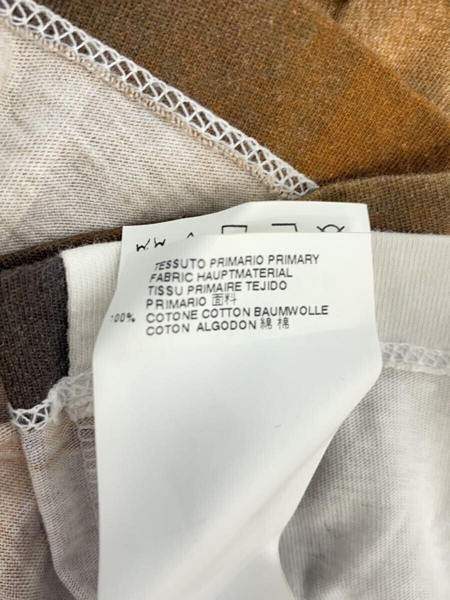 MM6 long sleeve T t-shirt XS cotton Brown print 02pr 2014