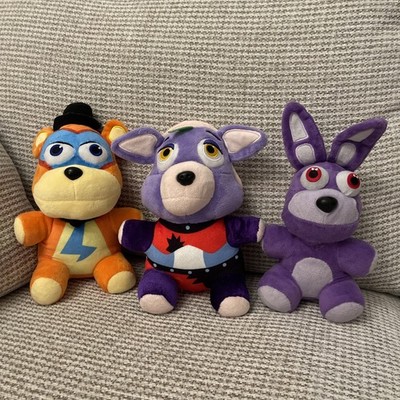 Five Nights At Freddys Plüschpaket 8 Zoll Roxanne Wolf Glamrock Freddy Bonnie