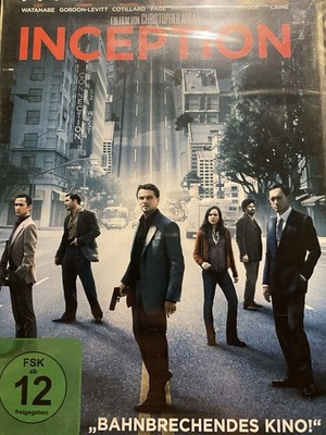 Verkaufe Die DVD Inception In Gutem Zustand. Disc Läuft Einwandfrei Neu OVP