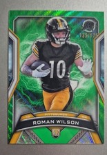 2024 Topps Resurgence - Rookies Roman Wilson #180 Green Surge Refractor /175 RC