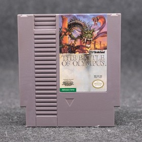 The Battle of Olympus (NES) Box & Game Only - Authentic Great Condition