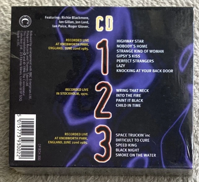 Deep Purple - Best On Stage 1970-1985 /    3CD-Set - Bild 2 von 2