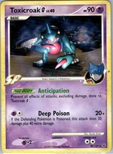 Toxicroak G 40/127 Rare Platinum HP on eBay