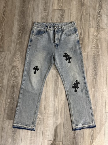 Chrome Hearts, Chrome Hearts x Levi’s Vintage Jeans – Made in USA –Size 32 -Cross Patch Edition