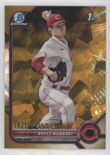 2022 Bowman Chrome Draft Sapphire Edition Gold 14/15 Bryce Hubbart #BDC-17 lz7
