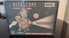 ROKR Vitascope Mechanical Gear LK601 DIY Film Projector Kit Puzzle Toy NEW
