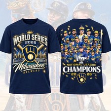 HOT NEW Milwaukee Brewers 2026 National League Champions World Series For Fans