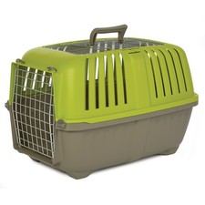 Pet Carrier 24 inch Top Door Spree Travel Dog/Cat with Steel Door Lightweight