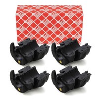 4X febi 104776 Stabilisatorlager FüR Porsche Cayenne 9PA VW Touareg 7L 7P Hinten