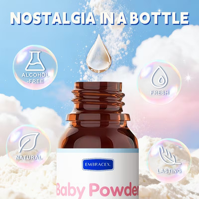 Duft Ätherisches Öl Aromatherapie Diffuseröl Babypuder, Moschus - 10 ml