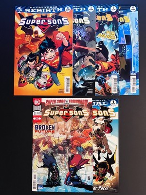 Super Sons (Lot of 6) Rebirth - VF-NM - 2017 DC