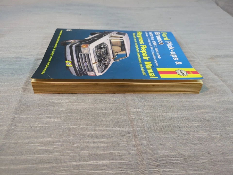 Руководство по ремонту автомобилей Haynes 1980-1996 Ford F150 F250 F350 Bronco 36058 - Изображение 2 из 4