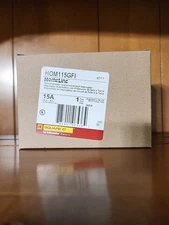 Homeline HOM115GFI 15A 120V Single Pole Ground Fault Circuit Breaker