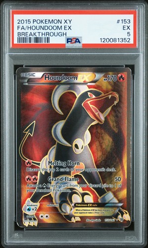 Houndoom-EX graded PSA 5 for sale on eBay